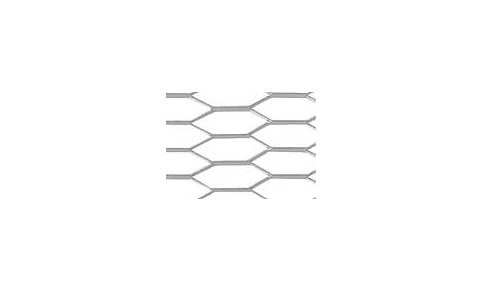 04578 RACING GRILL_HEXAGON 8X25 MM_100X33 CM_MATT FINISH