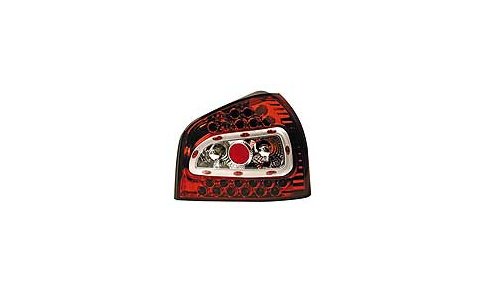 08105 PAIR OF REAR LED LIGHTS AUDI A3 9/96-4/03 RED