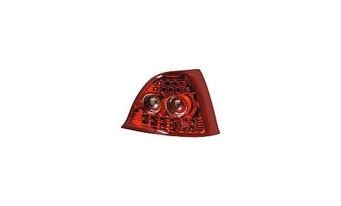 09105 PAIR OF REAR LED LIGHTS ROVER 200/25_MG ZR 11/95-5/05 RED