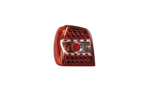 09360 FANALI POSTERIORI LED VW POLO 9/94-10/99 ROSSO