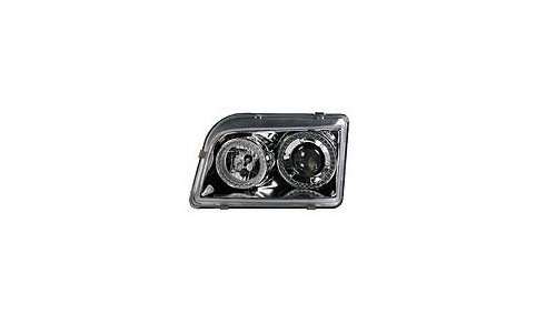 09840 FANALI ANTERIORI ANGEL-EYES RENAULT CLIO 9/90-2/96 CROMO