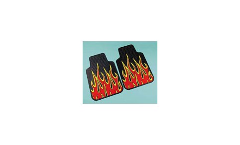 24281 FIRE & FURIOUS:SET 2 UNIVERSAL FRONT MATS_RED