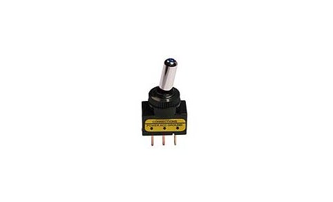 45561 TOGGLE SWITCH WITH LED:3 TERMINALS 12V_BLUE 20A