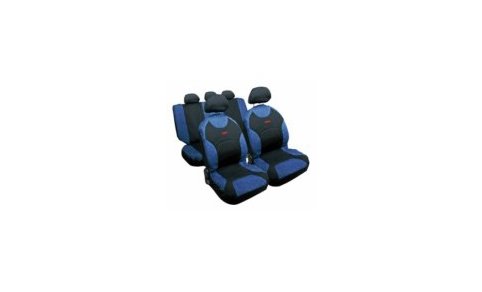 54806 DRIVE JEANS:CAR SEAT COVER SET_BLUE