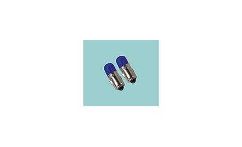 58330 12V DASHBOARD LAMP_J_2W_BA7S_2 PCS-BLUE