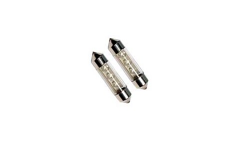 12V LAMPADA SILURO 3 LED_C5W-C10W 10X35 MM_SV8,5-8_2 PZ-ROSSO