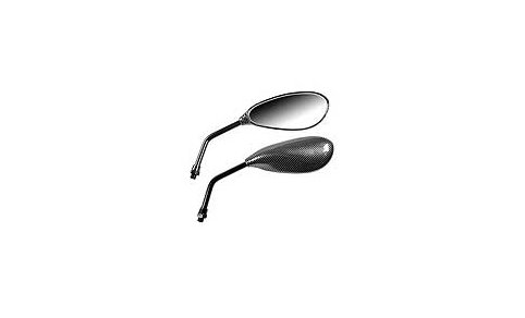 90131 NAKED:PAIR OF REARVIEW MIRRORS_CARBON