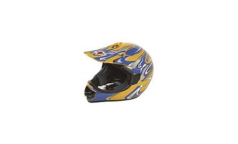 91185 KJ-6 CASCO CROSS KOJI_GIALLO_XS