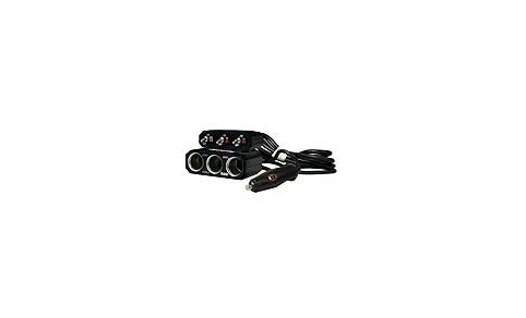 98135 CABLE EXTENSION WITH TRIPLE SOCKET:12/24V