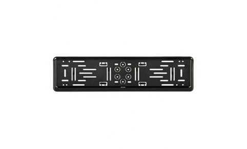 19906 ABS REAR LICENCE PLATE HOLDER_BLACK