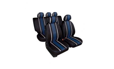 54907 CROCO-SKIN:CAR SEAT COVER SET_BLUE