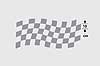 07792 CHEQUERED FLAG_CM 120X50_ALUMINIUM