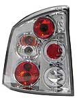 08772 PAIR OF REAR LIGHTS OPEL VECTRA 4/02> CHROME