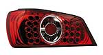 08840 PAIR OF REAR LED LIGHTS PEUGEOT 306 5/93-7/01 RED