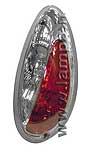 08902 PAIR OF REAR LIGHTS:NOT APPROVED PT CRUISER 6/00> CHROME