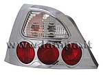 09102 PAIR OF REAR LIGHTS ROVER 200/25_MG ZR 11/95-5/05 CHROME