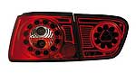09230 PAIR OF REAR LED LIGHTS SEAT IBIZA 8/99-2/02 RED