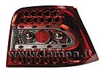 09331 PAIR OF REAR LED LIGHTS VW GOLF IV 8/97-9/03 RED