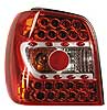 09360 PAIR OF REAR LED LIGHTS VW POLO 9/94-10/99 RED