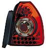 PAIR OF REAR LED LIGHTS HONDA CIVIC 3 DOORS 11/95-2/01 RED