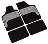 25126 KUMO:SET OF 4 PCS SPORT MATS_BLACK