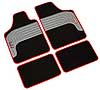 25128 KUMO:SET OF 4 PCS SPORT MATS_RED