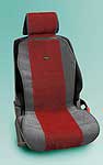 54279 JAMAICA:100% COTTON-COOL SEAT COVER_GREY/RED