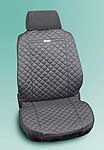 ZIGA:PAIR OF HIGH-QUALITY COTTON FRONT SEAT COVERS_GREY