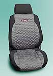 GT-SPORT:PAIR OF HIGH-QUALITY COTTON FRONT SEAT COVERS_GREY