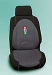 GTX:PAIR OF HIGH-QUALITY MICROFIBRE FRONT SEAT COVERS_ANTHRACITE