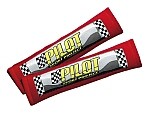 72413 PILOT:SAFETY BELT COMFORTERS:PAIR-PACK_RED