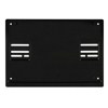 19909 STEEL:SQUARE SHAPE:REAR LICENCE PLATE HOLDER_BLACK