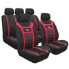 54846 HIGH-GEAR:CAR SEAT COVER SET_RED