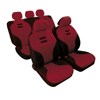 54901 KYNOX:CAR SEAT COVER SET_WINE RED