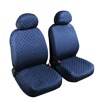 54913 BIBA:PAIR OF HIGH-QUALITY COTTON FRONT SEAT COVERS_BLUE