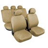 54924 BIBA:CAR SEAT COVER SET_BEIGE