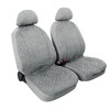 MIKY:PAIR OF HIGH-QUALITY MICROFIBRE FRONT SEAT COVERS_GREY