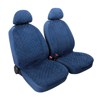 MIKY:PAIR OF HIGH-QUALITY MICROFIBRE FRONT SEAT COVERS_BLUE