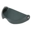 91014 SHAPED VISOR FOR HELIO HELIOPLUS HELMETS_DARK SMOKE