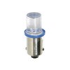 98323 24V MICRO LAMP 1 LED_T4W BA9S_2 PCS-BLUE